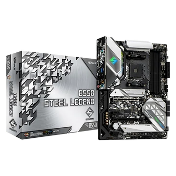 ASROCK Alaplap AM4 B550 STEEL LEGEND AMD B550, ATX
