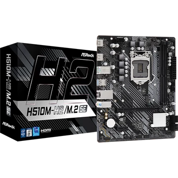 ASROCK Alaplap S1200 H510M-H2/M.2 SE INTEL H470, mATX