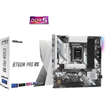 ASROCK Alaplap S1700 B760M PRO RS INTEL B760, mATX