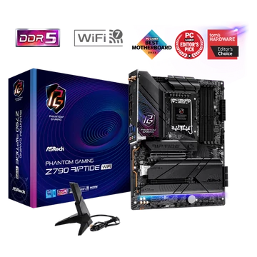 ASROCK Alaplap S1700 Z790 RIPTIDE WIFI INTEL Z790, ATX