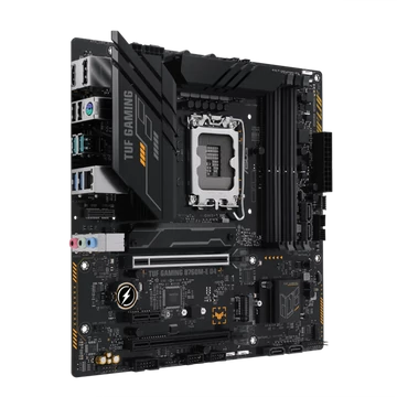 ASUS Alaplap S1700 TUF GAMING B760M-E D4 INTEL B760, mATX