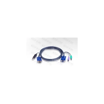 ATEN KVM Console kábel PS/2 - USB switch-hez 6 m