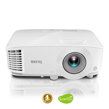 BENQ Projektor MW550 DLP, 1280x800 (WXGA), 16:10, 3600 lm, 20000:1, VGA/2xHDMI