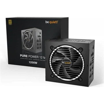 BE QUIET! Tápegység Pure Power 12 1200W, 12cm, 80+ Gold, Aktív PFC
