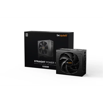 BE QUIET! Tápegység Straight Power 12 1000W, 13.5cm, 80+ Titanium Moduláris, Aktív PFC