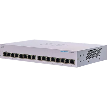 CISCO Switch 16x1000Mbps, Fémházas Rackes - CBS110-16T-EU