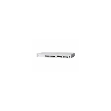 CISCO Switch 8x10000Mbps + 8x10000Mbps SFP+, Fémházas, Rackes, Menedzselhető - CBS350-16XTS-EU