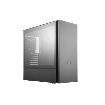COOLER MASTER Ház Midi ATX MB Silencio S600 Tápegység nélkül, Edzett üveg, szürke