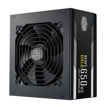 COOLER MASTER Tápegység Moduláris, MWE 650W, 12cm, 80+ Gold V2, Aktív PFC