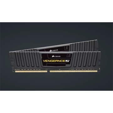 CORSAIR Memória VENGEANCE DDR4 16GB 1600MHz CL9 LP (Kit of 2), fekete
