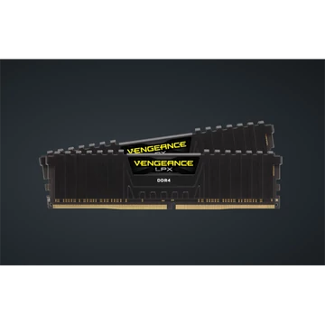 CORSAIR Memória VENGEANCE DDR4 16GB 3000MHz C15 LPX (Kit of 2), fekete