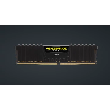 CORSAIR Memória VENGEANCE DDR4 8GB 3200MHz C16 LPX, fekete