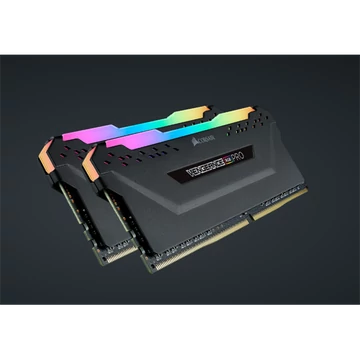 CORSAIR Memória VENGEANCE RGB PRO DDR4 16GB 3600MHz C18 (Kit of 2), AMD Ryzen Memory Kit, fekete