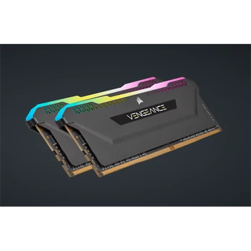 CORSAIR Memória VENGEANCE RGB PRO DDR4 32GB 3200MHz C16 SL (Kit of 2), fekete
