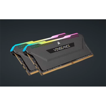 CORSAIR Memória VENGEANCE RGB PRO DDR4 32GB 3600MHz C18 SL (Kit of 2), fekete