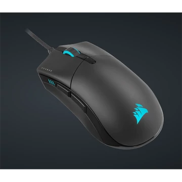 CORSAIR Vezetékes Egér Gaming, SABRE RGB PRO CHAMPION SERIES, 6 programozható gomb, RGB Világítás, 18000dpi, fekete