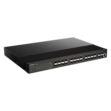 D-LINK Switch Ipari 24x10Gbps SFP + 4x10Gbps SFP+ Menedzselhető Rackes, DIS-700G-28XS