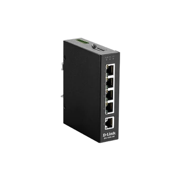D-LINK Switch Ipari 5x1000Mbps Fémházas, DIS-100G-5W