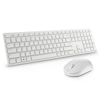 DELL Pro Wireless Keyboard and Mouse - KM5221W- US International (QWERTY) - Fehér