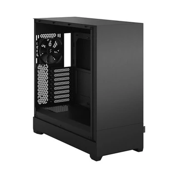 FRACTAL DESIGN Ház Midi ATX Pop XL Silent Tápegység nélkül, Fekete Üvegfalú