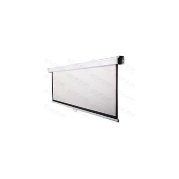 FUNSCREEN 97&quot; (1:1) manuális fali vetítővászon (roló, Méret: 180x180 cm, Látható méret: 172x172 cm)