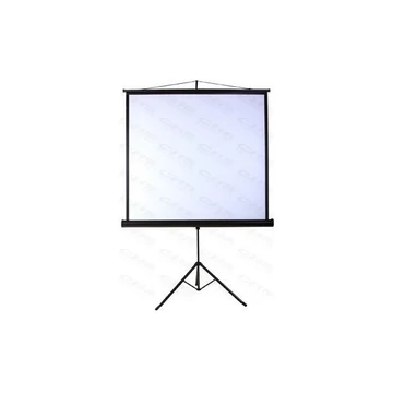 FUNSCREEN 100&quot; (4:3) manuális tripod vetítővászon (hordozható, Méret: 200x150 cm)