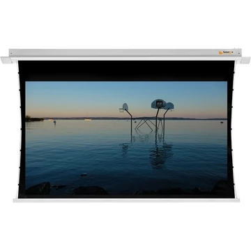 FUNSCREEN 92&quot; (16:9) PREMIUM PLUS motoros Vetítővászon (álmennyezeti, oldalfeszített, Méret:229x124, Lát.méret: 203x114)