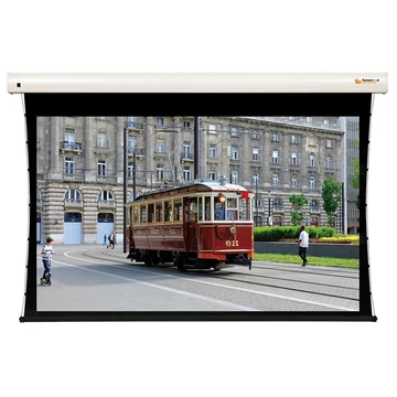 FUNSCREEN 102&quot; (16:10) Premium Plus motoros vetítővászon (oldalfeszített, Méret: 247x148 cm, Látható méret: 221x138 cm)