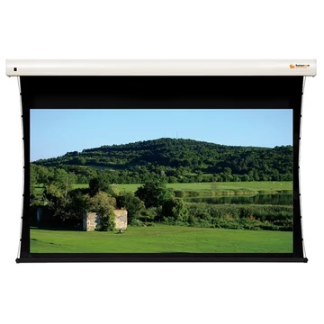 FUNSCREEN 120&quot; (16:9) Premium Plus motoros vetítővászon (oldalfeszített, Méret: 291x159 cm, Látható méret: 265x149 cm)