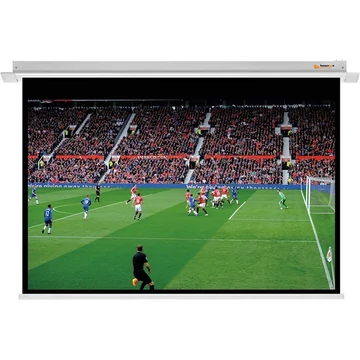 FUNSCREEN 94&quot; (16:10) Premium Plus motoros vetítővászon (álmennyezeti, Méret: 213x131 cm, Látható méret: 203x126 cm)