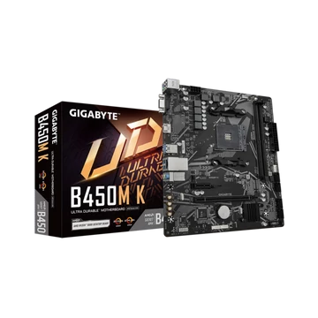GIGABYTE Alaplap AM4 B450M K AMD B450, mATX
