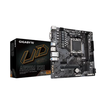 GIGABYTE Alaplap AM5 A620M S2H AMD A620, mATX