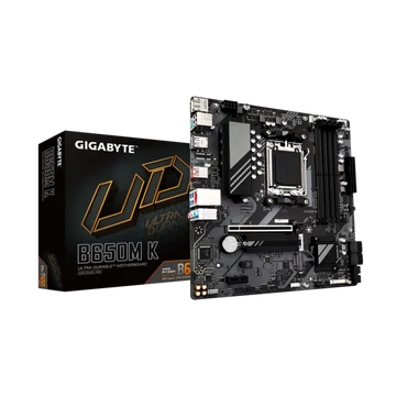 GIGABYTE Alaplap AM5 B650M K AMD B650, mATX