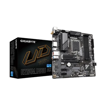 GIGABYTE Alaplap S1700 B760M DS3H AX INTEL B760, mATX