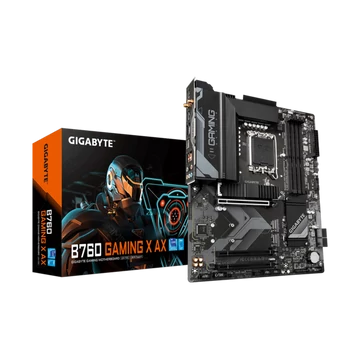 GIGABYTE Alaplap S1700 B760 GAMING X AX INTEL B760, ATX