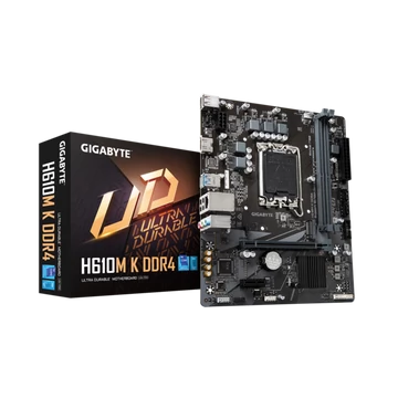 GIGABYTE Alaplap S1700 H610M K DDR4 INTEL H610, mATX