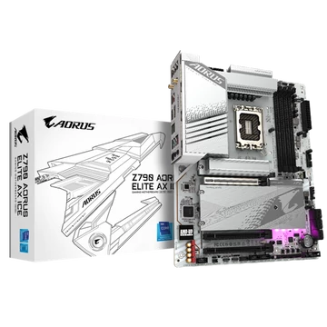 GIGABYTE Alaplap S1700 Z790 AORUS ELITE AX ICE INTEL Z790, ATX