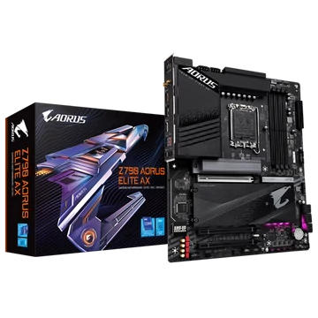 GIGABYTE Alaplap S1700 Z790 AORUS ELITE AX INTEL Z790, ATX