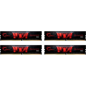G.SKILL Memória DDR4 64GB 3200Mhz CL16 DIMM 1.35V, Aegis (Kit of 4)