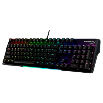 HP HYPERX vezetékes mechanikus gaming billentyűzet Alloy MKW100 piros switch - amerikai lokalizáció