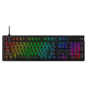 HP HYPERX vezetékes mechanikus gaming billentyűzet Alloy Rise PBT piros switch - amerikai lokalizáció