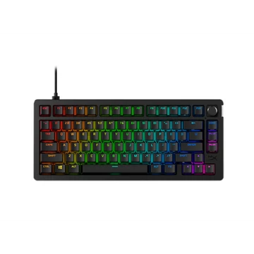 HP HYPERX vezetékes mechanikus gaming billentyűzet Alloy Rise 75  piros switch - brit lokalizáció