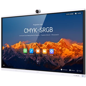 Huawei eKit IdeaHub S2 Interaktív kijelző, 65&quot;, 4K+CAM, HDMI, USB Type-A/C, Wi-Fi 6, RJ45 - IHS2-65SA