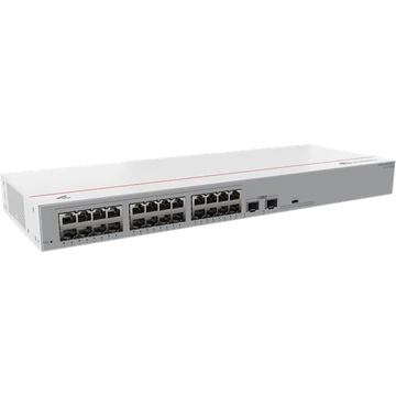Huawei eKit Switch 24x1000Mbps + 2x1GE (SFP), Nem menedzselhető, Rack/Asztali - S110-24T2SR