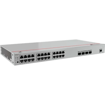 Huawei eKit Switch 24x1000Mbps (400W POE+) + 4x1GE (SFP) + 1konzol port, iStack, Layer2+ managed Rackes - S310-24P4S