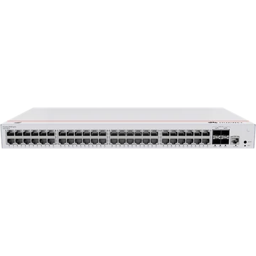 Huawei eKit Switch 48x1000Mbps (380W POE+) + 4x10GE (SFP+) + 1konzol port, Layer2 managed, Rackes - S220-48P4X