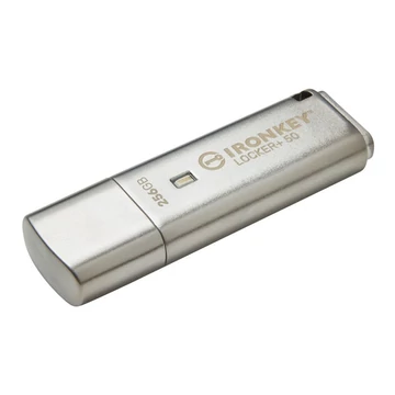 KINGSTON Pendrive 256GB, IronKey Locker+ 50 AES 256