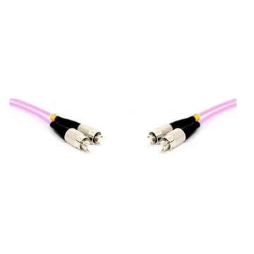 LINKEASY Duplex patch kábel  4 x FC/UPC csatlakozóval, 3mm duplex core 50/125 OM4 LSZH, 30 m
