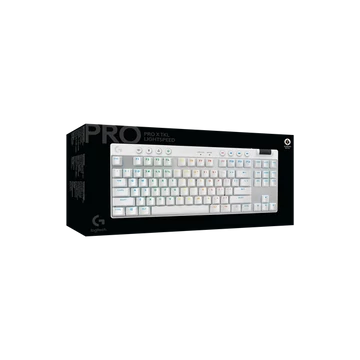 LOGITECH Billentyűzet - G Pro Lightspeed RGB Mechanikus Gaming Vezetékes TKL (Tactile) US, Fehér