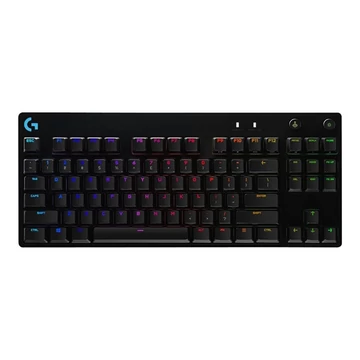 LOGITECH Billentyűzet -  Pro Lightsync RGB Mechanikus Gaming Vezetékes (Clicky), US